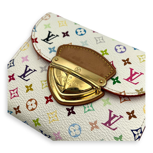 Takashi Murakami Multi-colour Wallet in Coated Canvas, Gold hardware