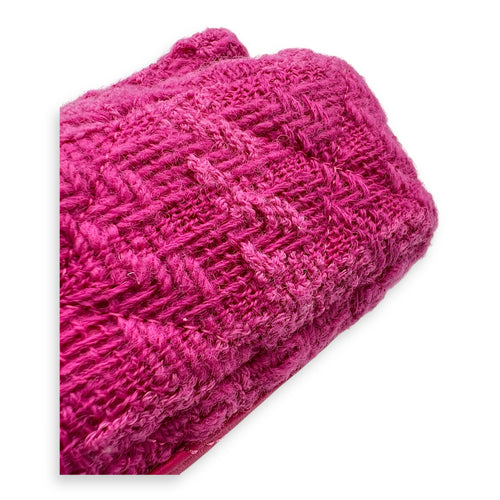 C19 Belt Bag Pink in Tweed, Mixed hardware