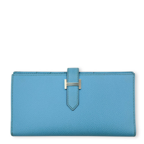 Bearn Blue in Epsom, Silver hardware