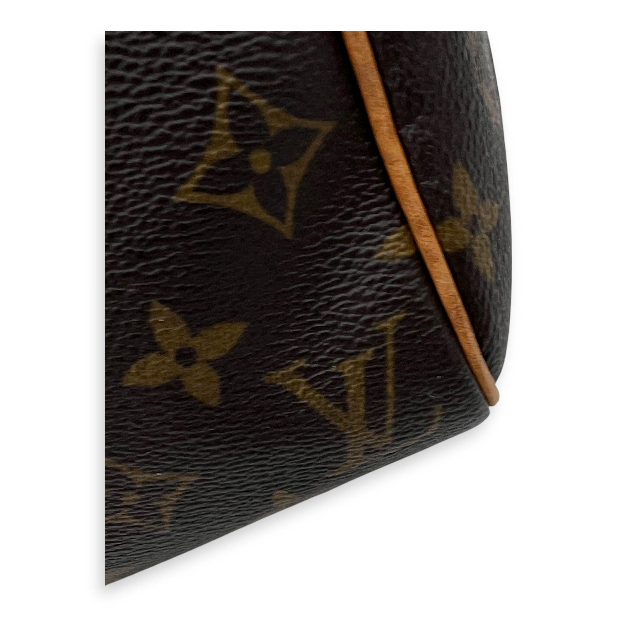 Sofia Coppola  Duffle Bag Brown in Monogram Coated Canvas, Gold hardware