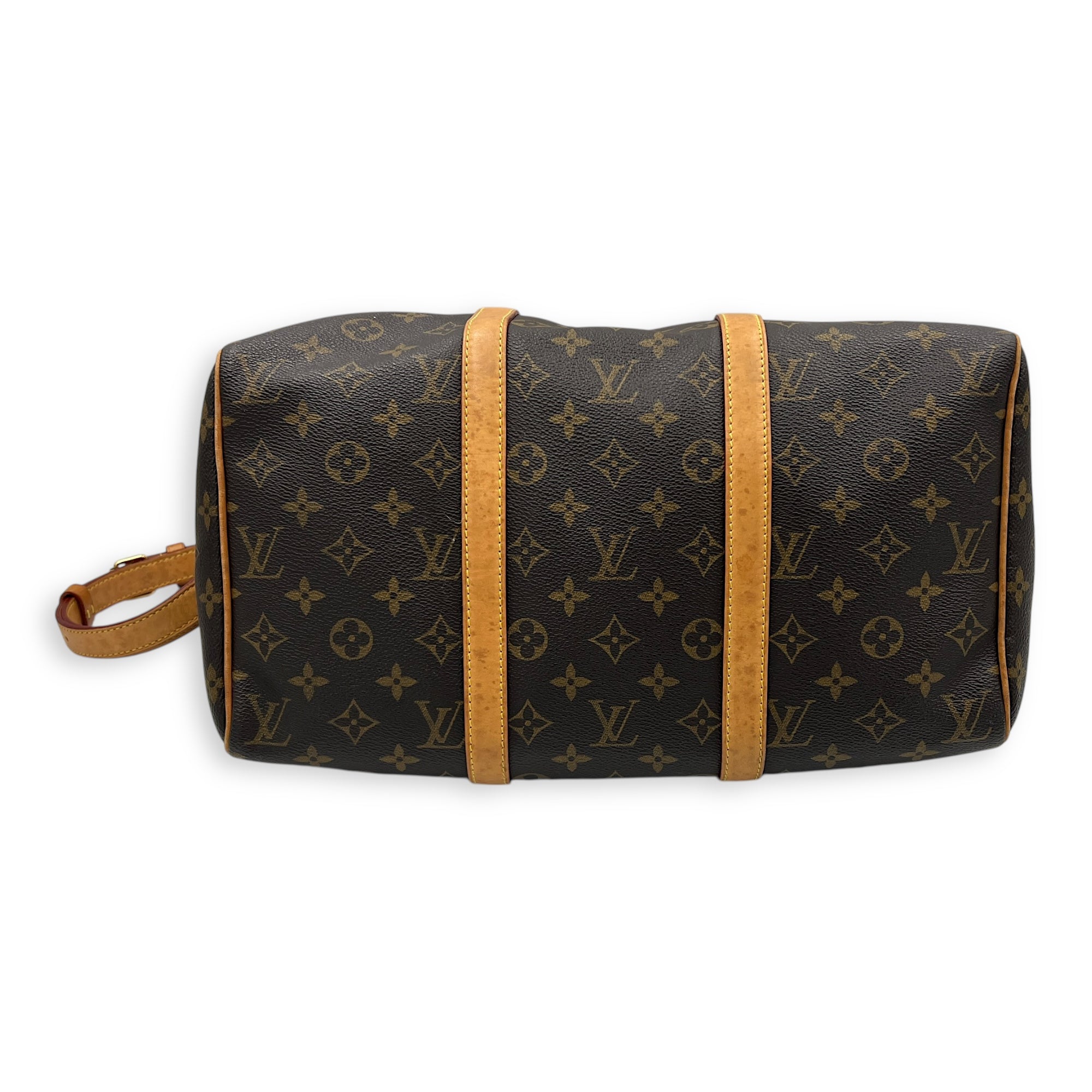 Sofia Coppola  Duffle Bag Brown in Monogram Coated Canvas, Gold hardware