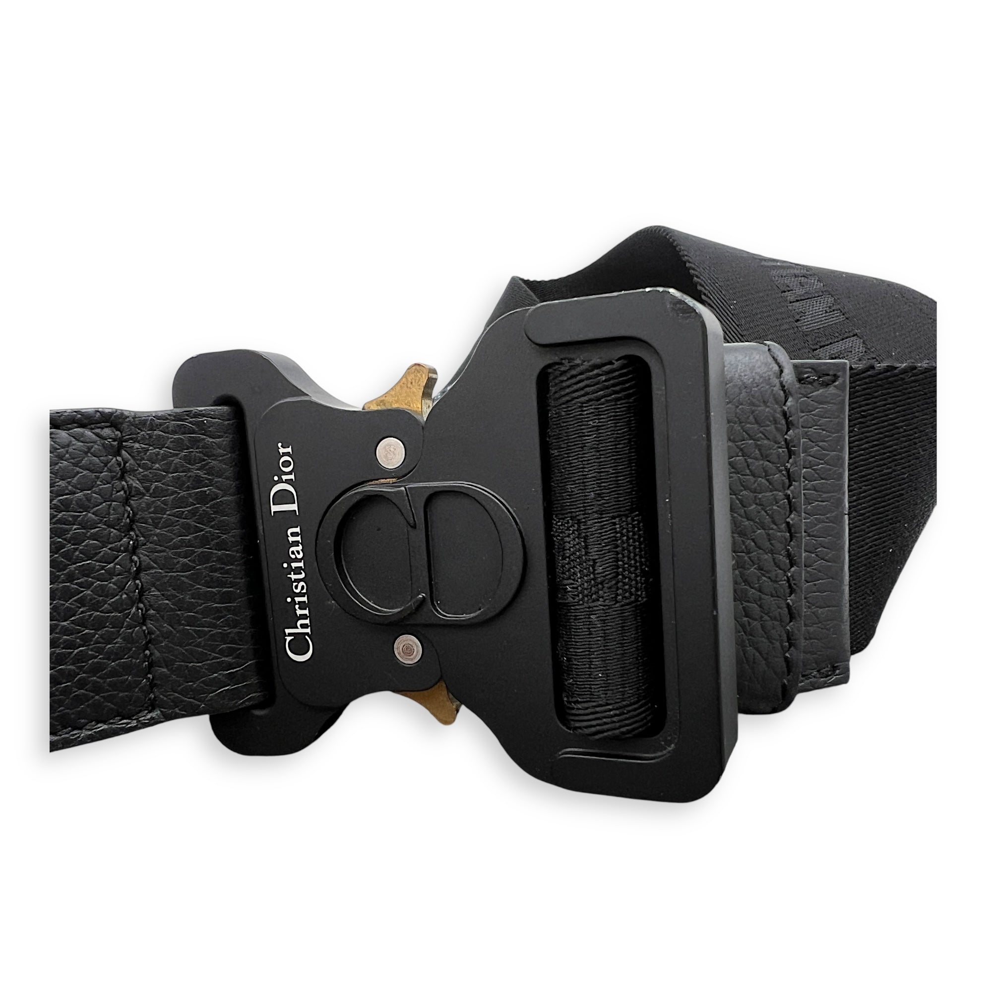 Saddle Crossbody Bag Brown in Jacquard, Silver hardware