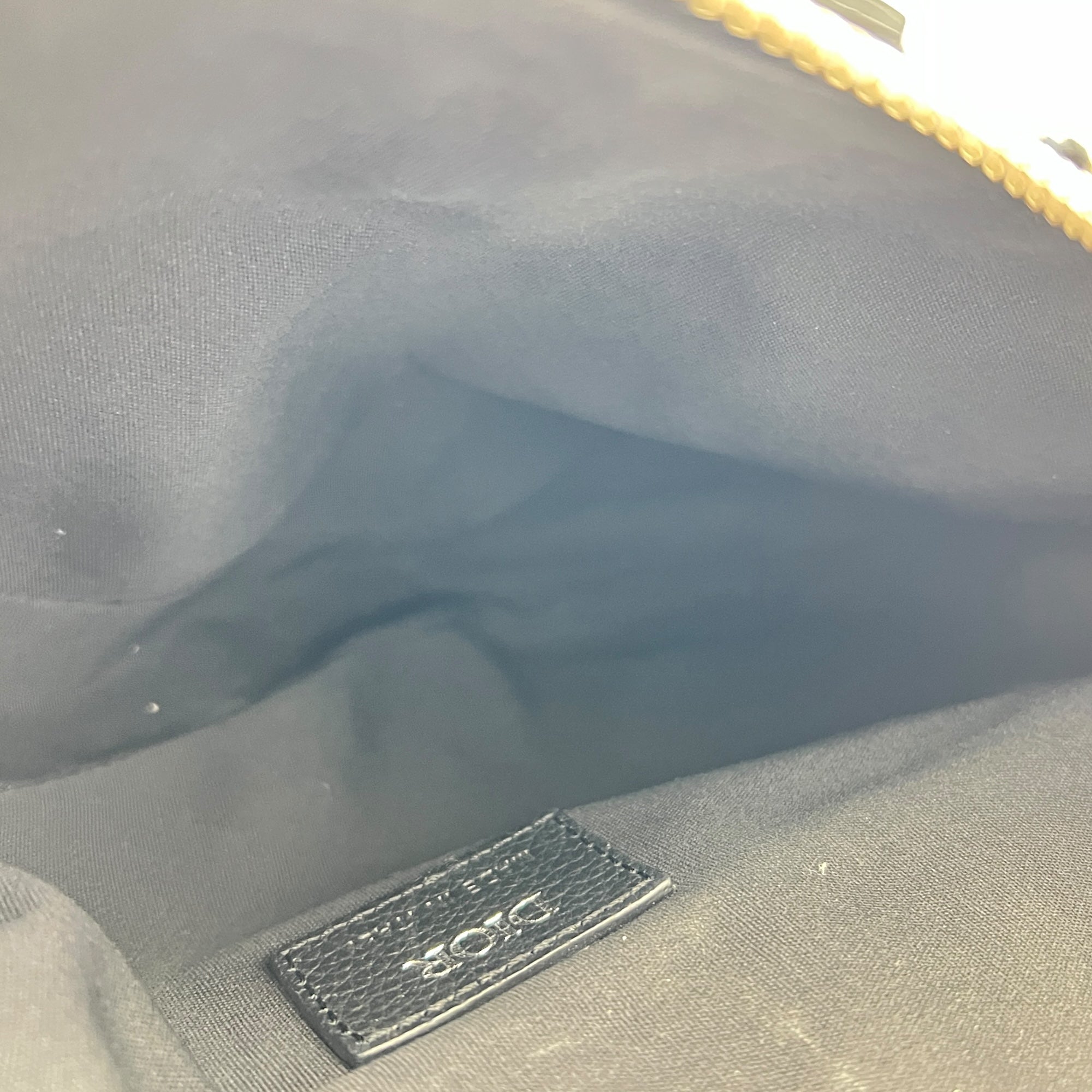 Saddle Crossbody Bag Brown in Jacquard, Silver hardware