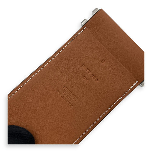 Elan 66 S Brown Belt in Swift, Palladium hardware