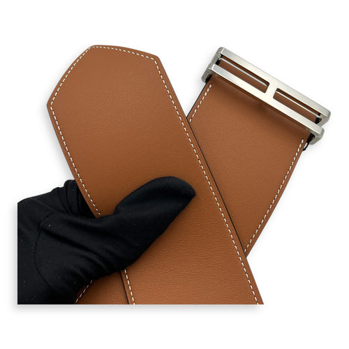 Elan 66 S Brown Belt in Swift, Palladium hardware