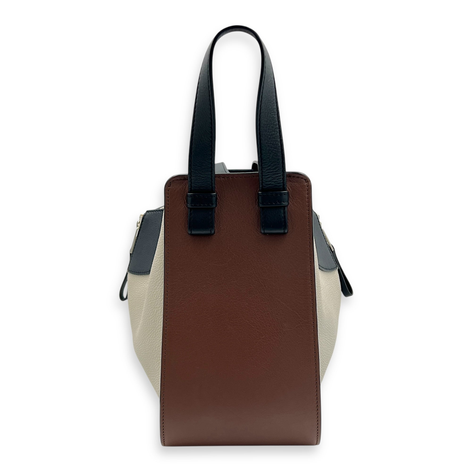 Hammock Crossbody Bag Multi-colour in Calfskin, Silver hardware