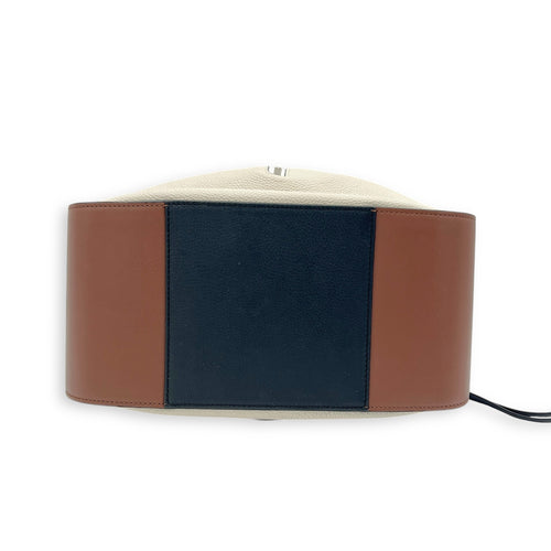 Hammock Crossbody Bag Multi-colour in Calfskin, Silver hardware