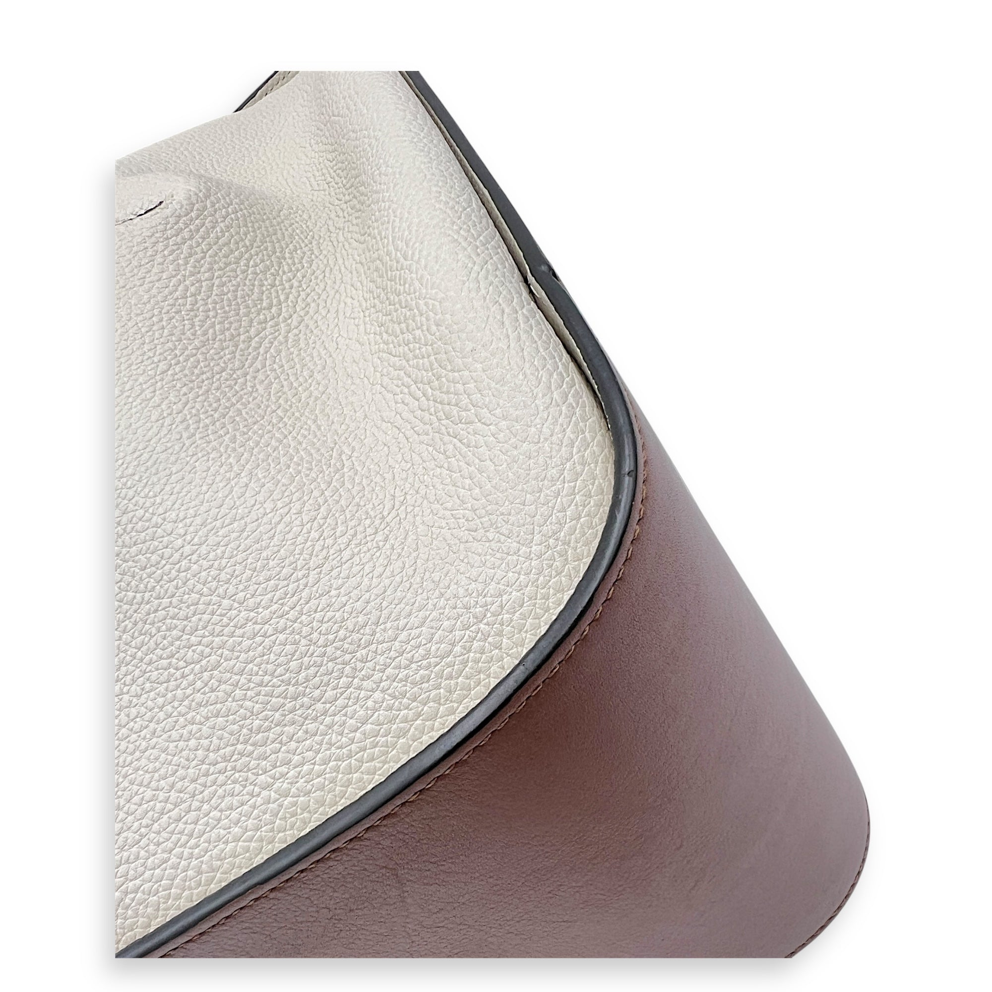 Hammock Crossbody Bag Multi-colour in Calfskin, Silver hardware