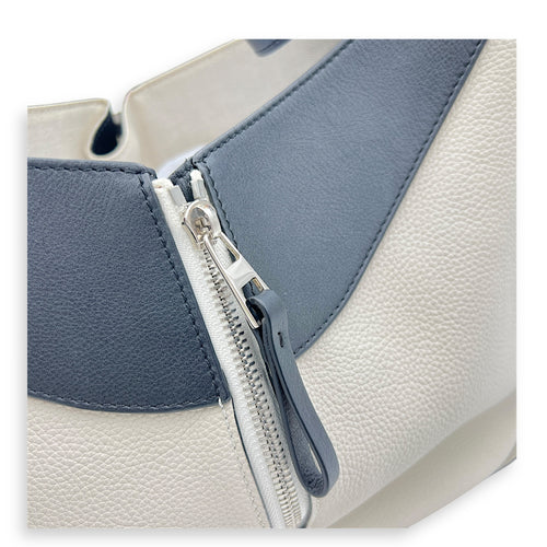 Hammock Crossbody Bag Multi-colour in Calfskin, Silver hardware