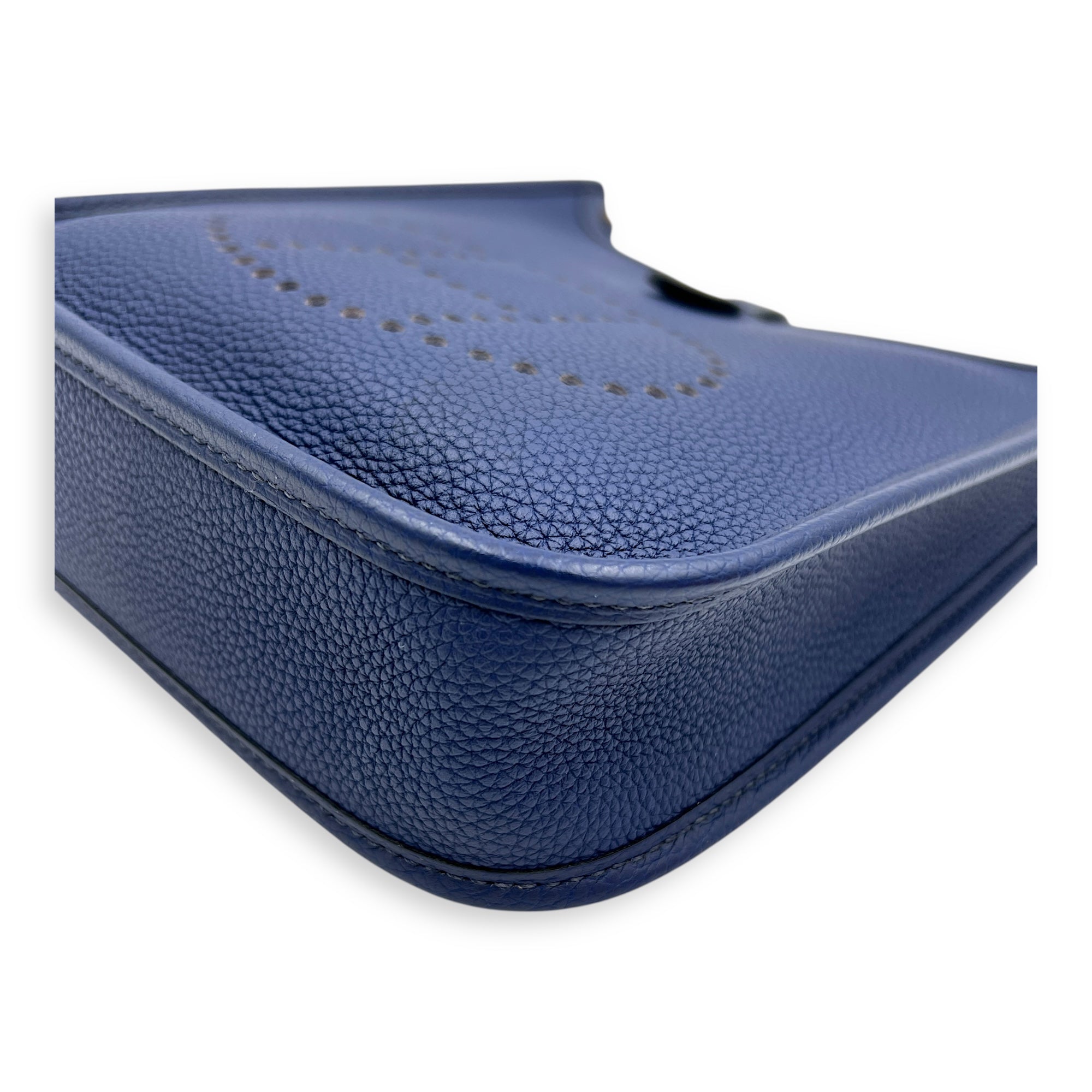 Evelyne Blue in Clemence, Gold hardware