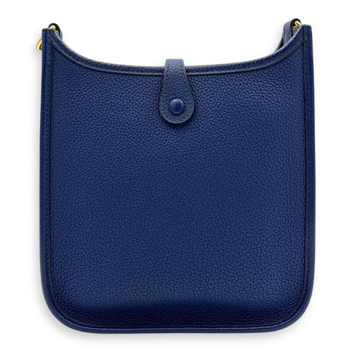 Evelyne Blue in Clemence, Gold hardware