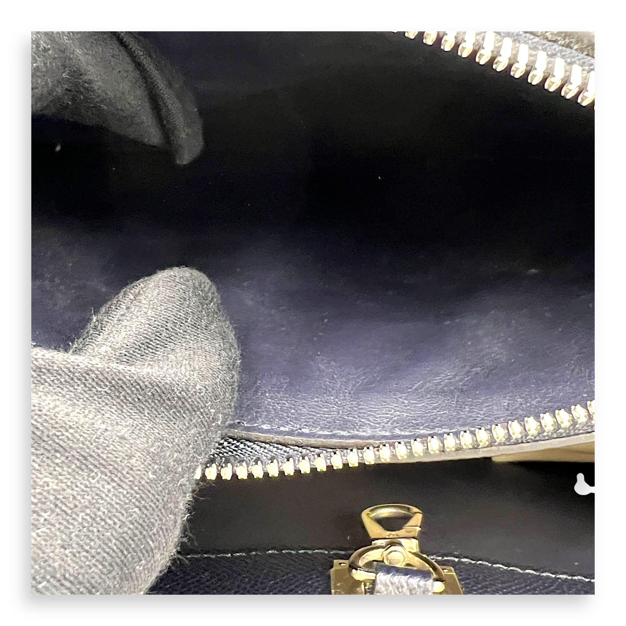 Steamer Top Handle Bag Multi-colour in Calfskin, Silver hardware