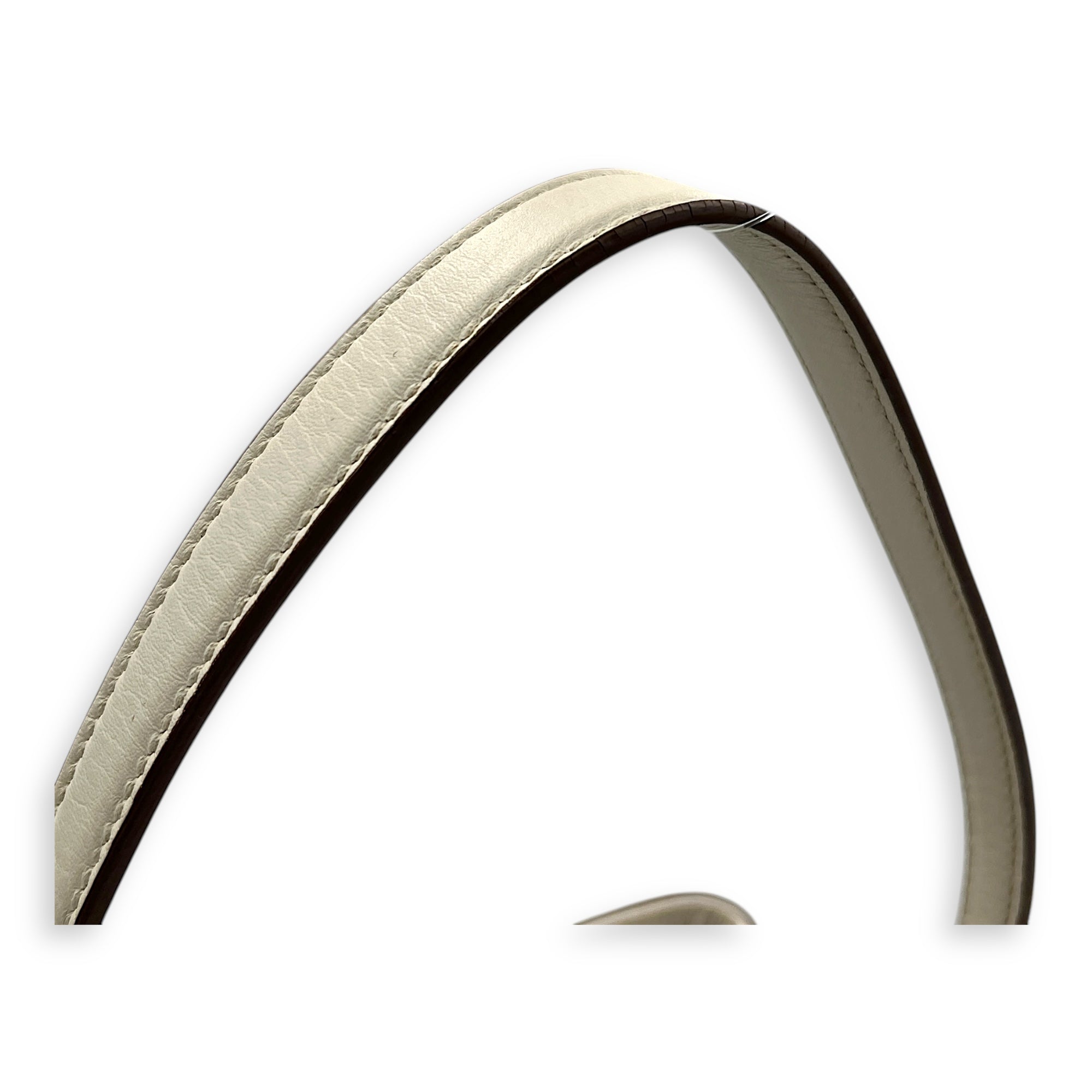 Logo Bucket Bag Beige in Canvas, Gold hardware