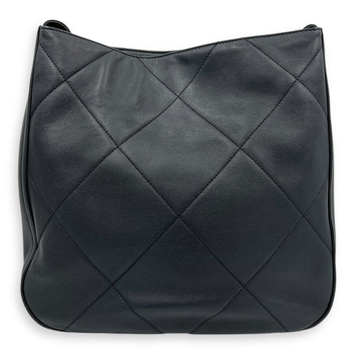 EASY MOOD Top Handle Bag Black in Calfskin, Brushed Gold hardware