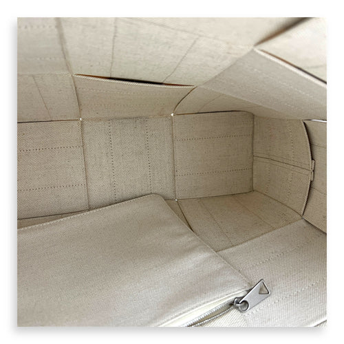 Arco Top Handle Bag Brown in Canvas