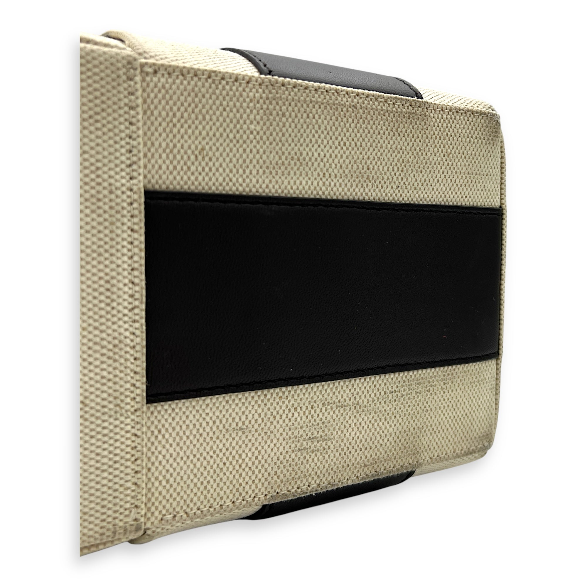 Arco Top Handle Bag Brown in Canvas