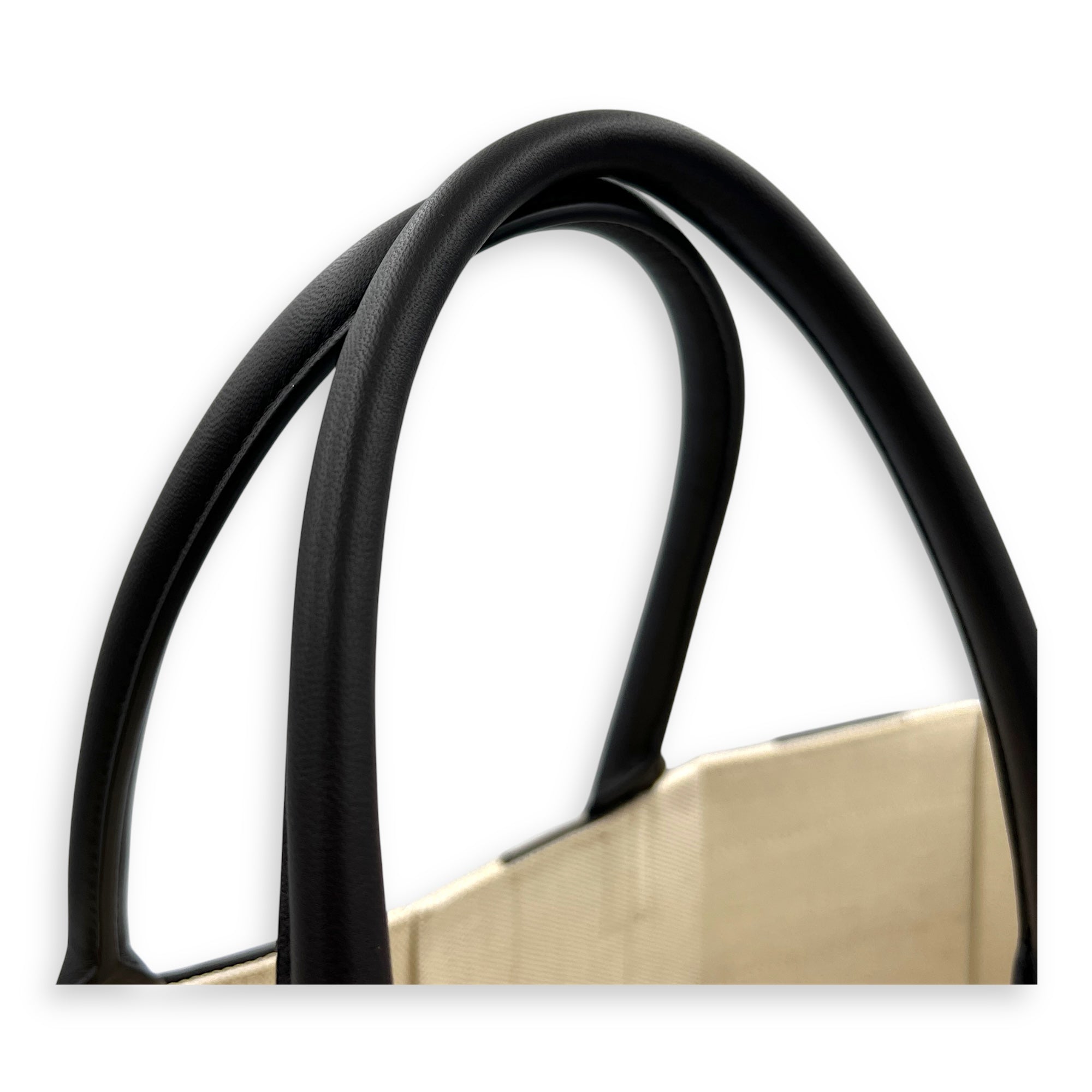 Arco Top Handle Bag Brown in Canvas