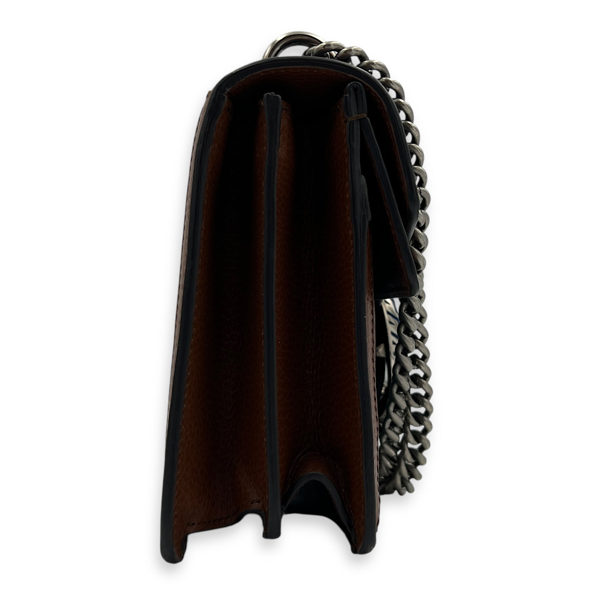 Dionysus Shoulder Bag Blue in Denim, Ruthenium hardware