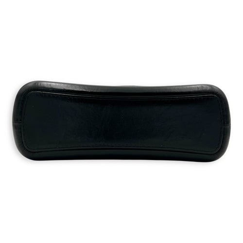 Gabrielle Shoulder Bag Black in Calfskin, Mixed hardware