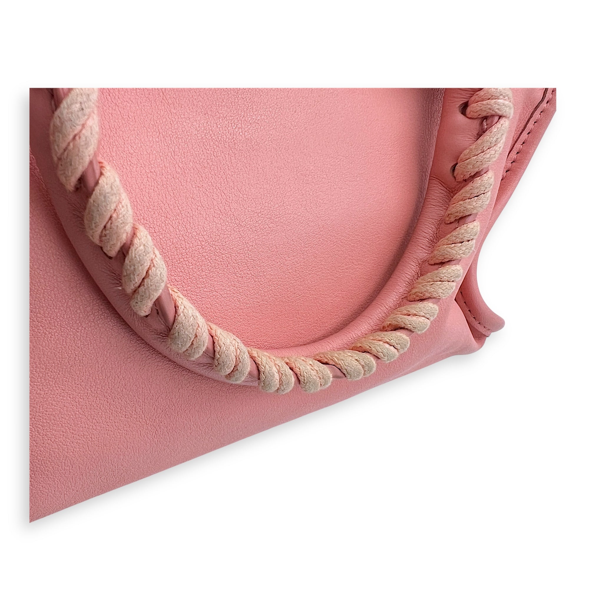City Crossbody Bag Pink in Calfskin, Mixed hardware