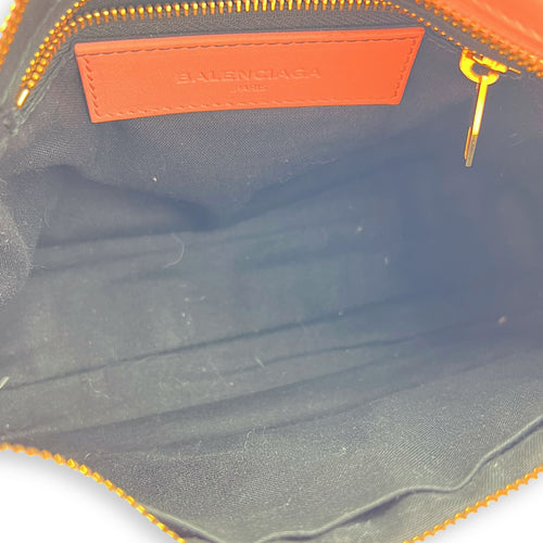 City Crossbody Bag Pink in Calfskin, Mixed hardware