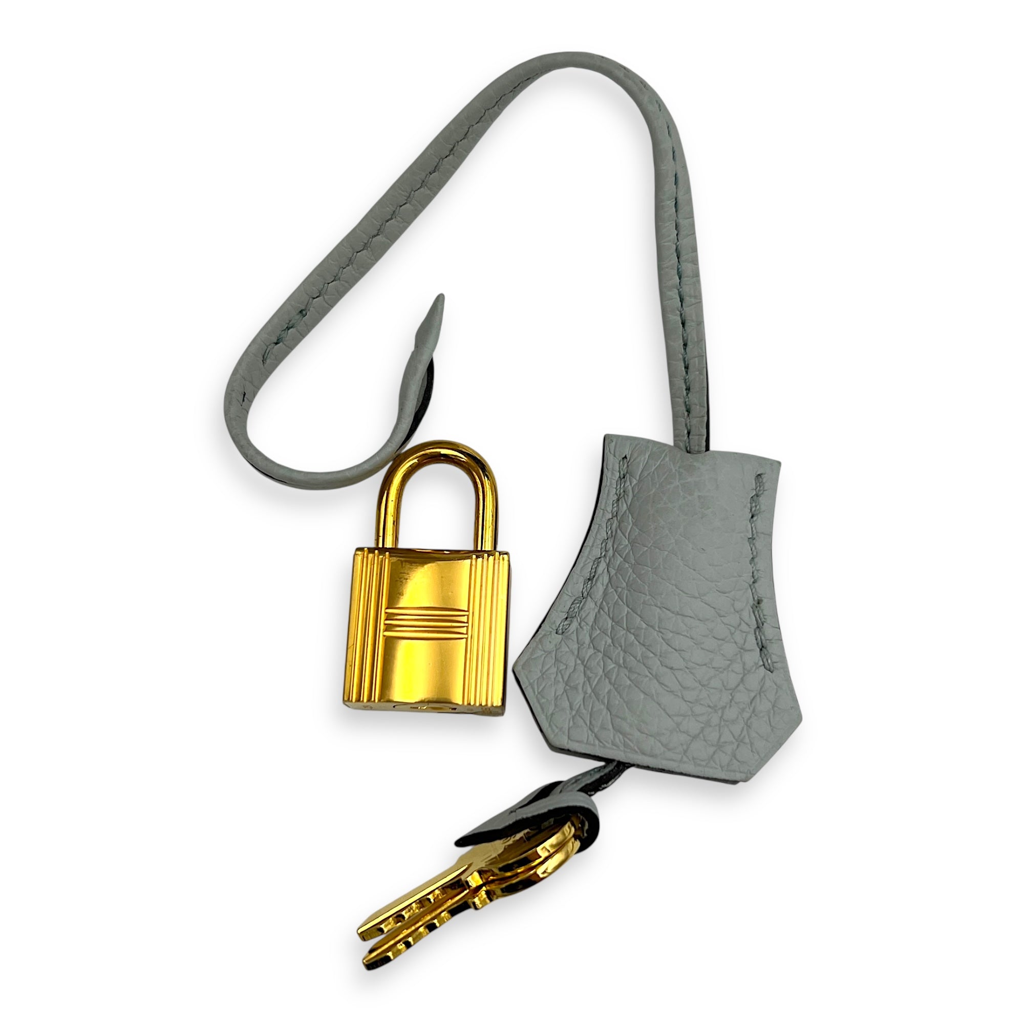 Bolide Blue in Clemence, Gold hardware
