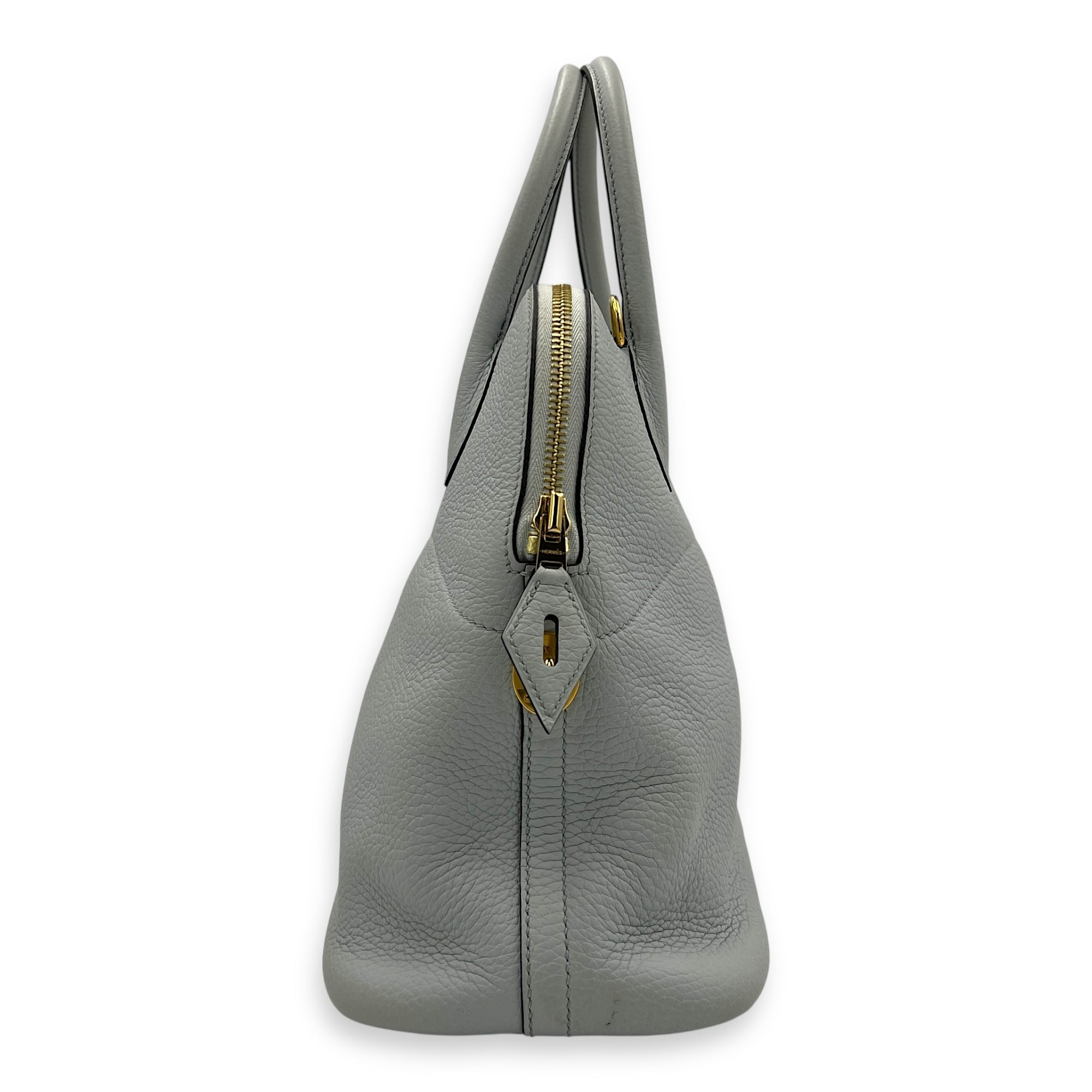 Bolide Blue in Clemence, Gold hardware