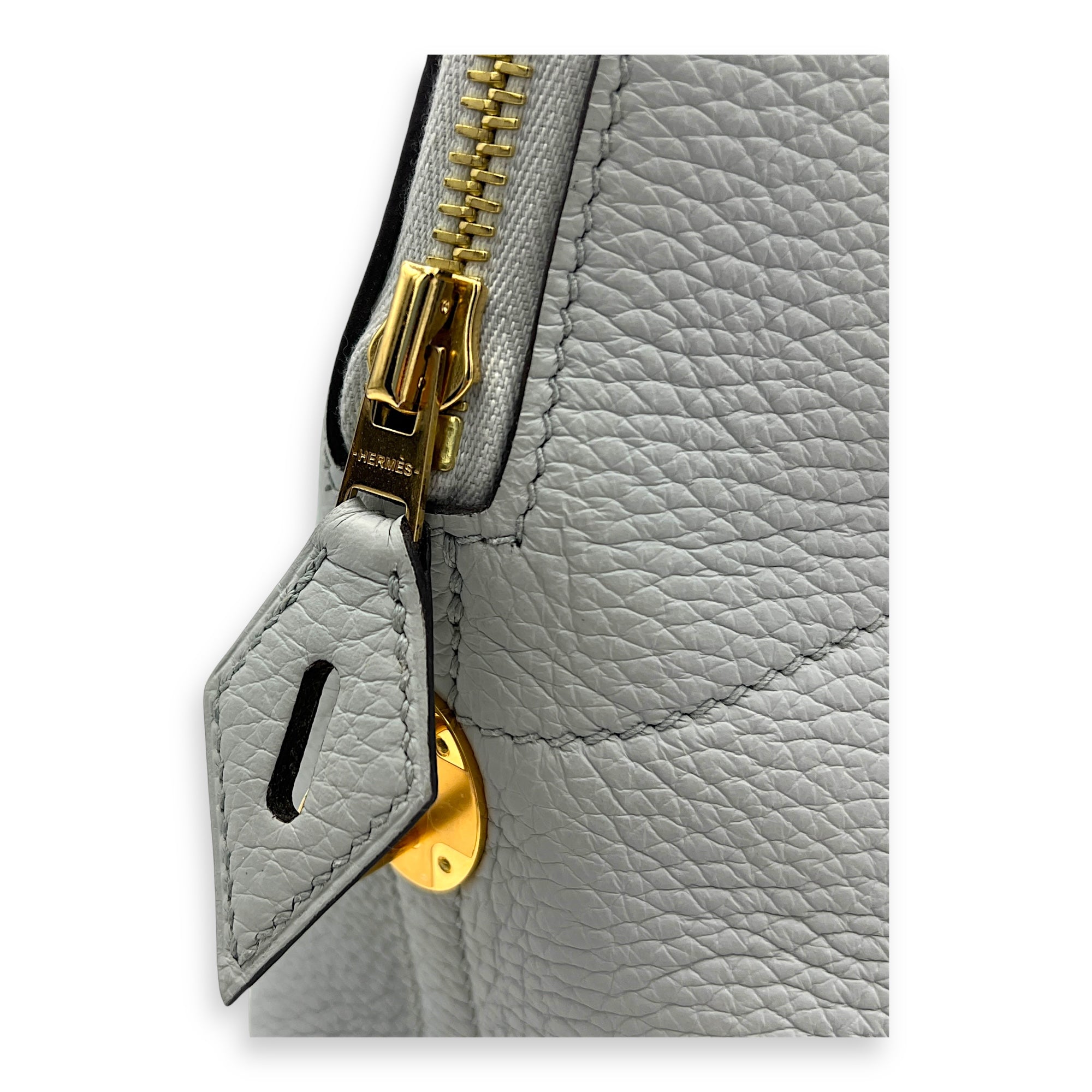 Bolide Blue in Clemence, Gold hardware