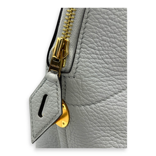 Bolide Blue in Clemence, Gold hardware