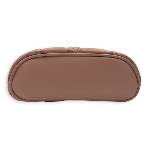 GG Vanity Bag Pink in Calfskin, Gold hardware