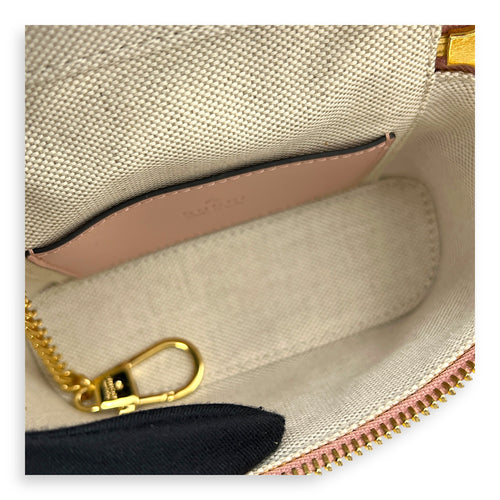 GG Vanity Bag Pink in Calfskin, Gold hardware