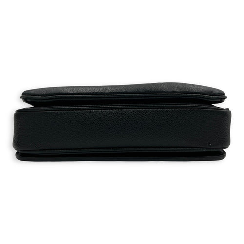 Metis Shoulder Bag Black in Empreinte Leather, Gold hardware