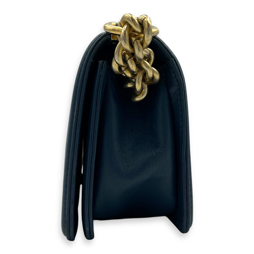 Boy Small Multi-colour Shoulder Bag in Calfskin, Gold hardware