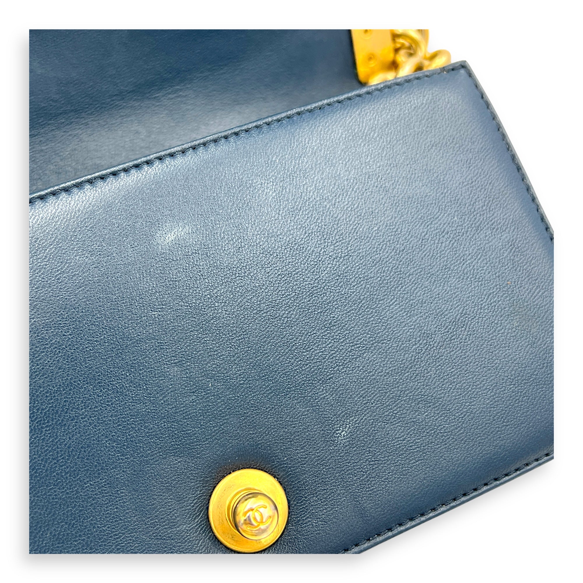 Boy Small Multi-colour Shoulder Bag in Calfskin, Gold hardware