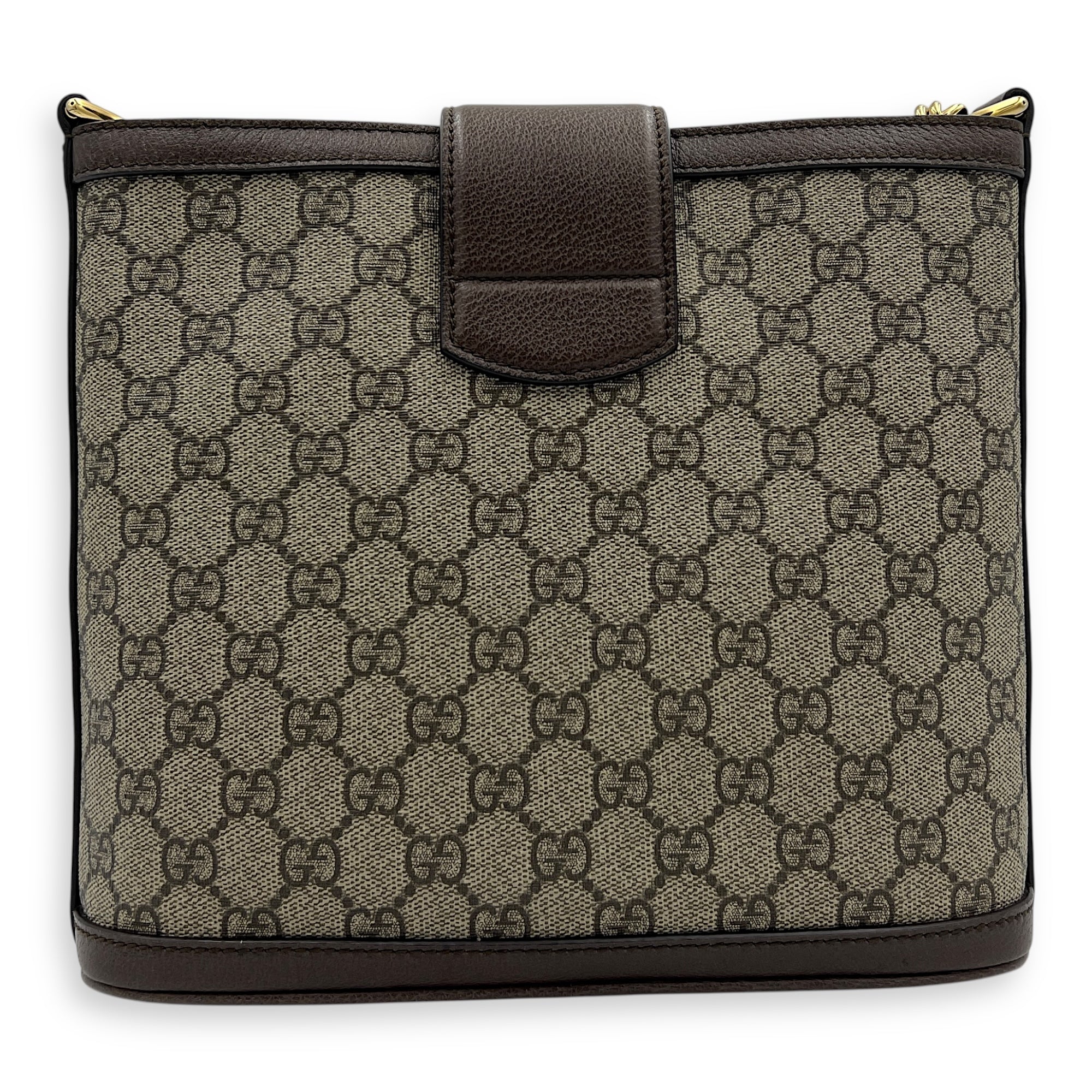Dionysus Grey Tote Bag in Coated Canvas, Mixed hardware