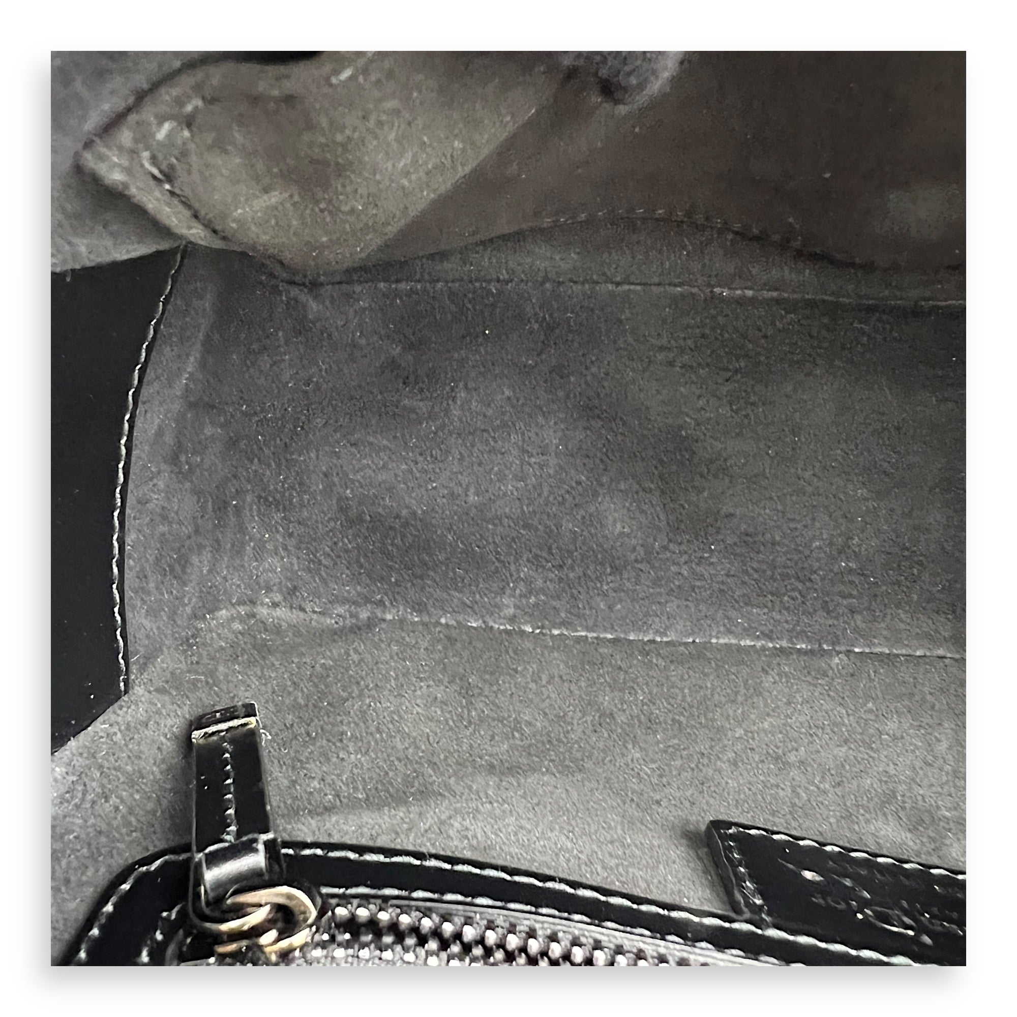 Diorcamp Crossbody Bag Black in Calfskin, Gunmetal hardware