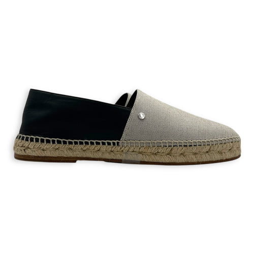 Joven Espadrille 40 Beige Shoes in Canvas, Silver hardware