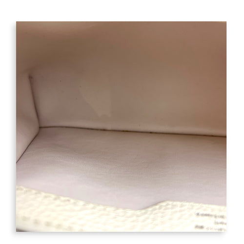 Capucines Top Handle Bag Beige in Taurillon Leather, Gold hardware