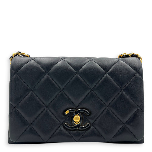 CC 24A Crossbody Bag in Lambskin, Gold hardware