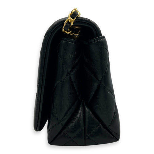 CC 24A Crossbody Bag in Lambskin, Gold hardware