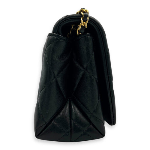 CC 24A Crossbody Bag in Lambskin, Gold hardware