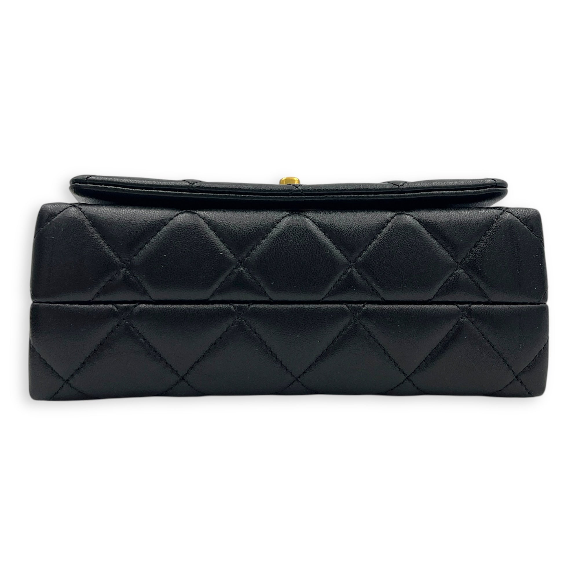 CC 24A Crossbody Bag in Lambskin, Gold hardware
