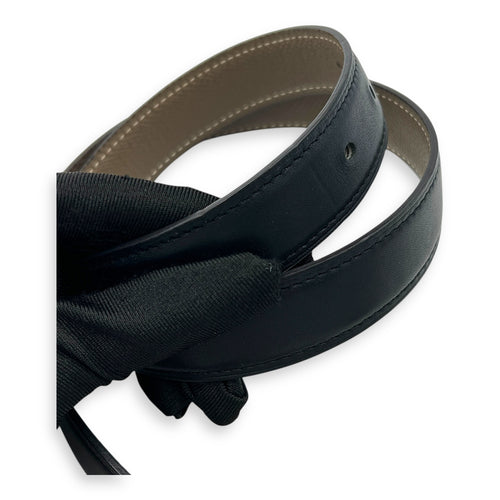 CDC Black in Calfskin, Gold hardware