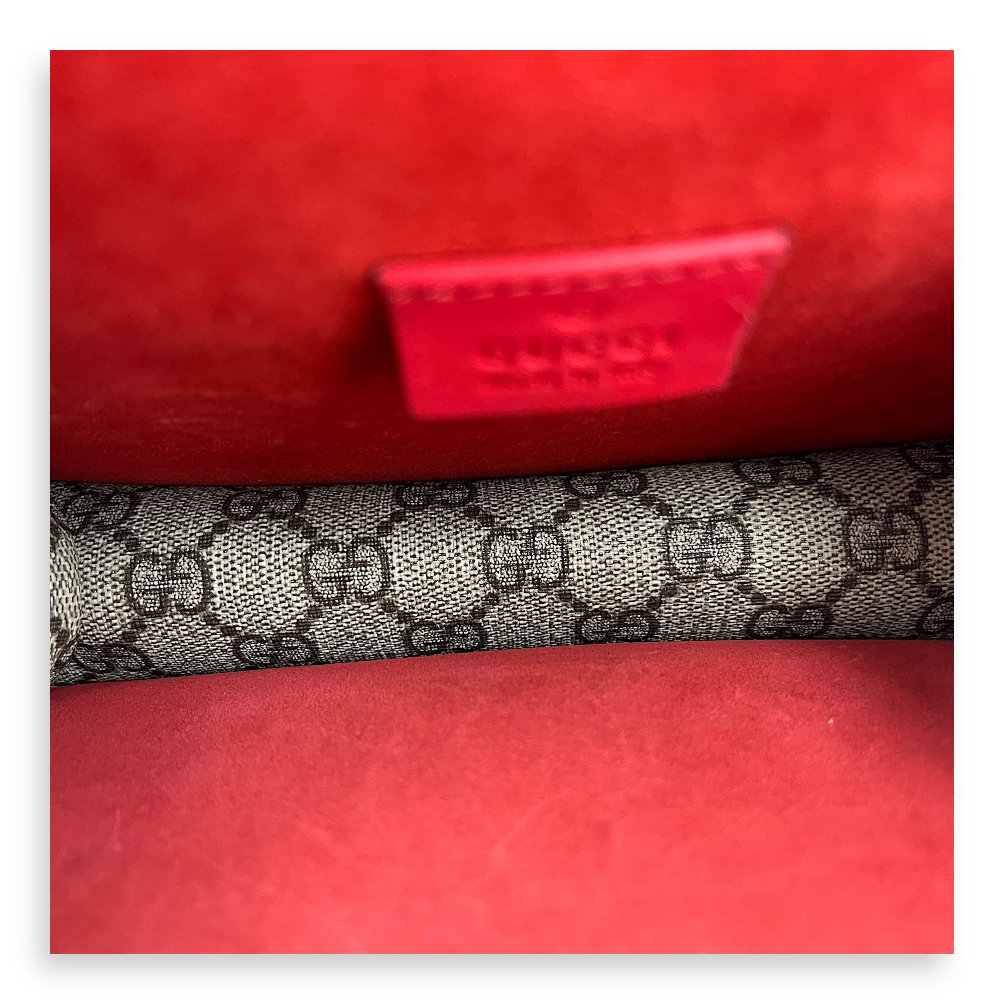 Dionysus Shoulder Bag Grey in Coated Canvas, Silver hardware