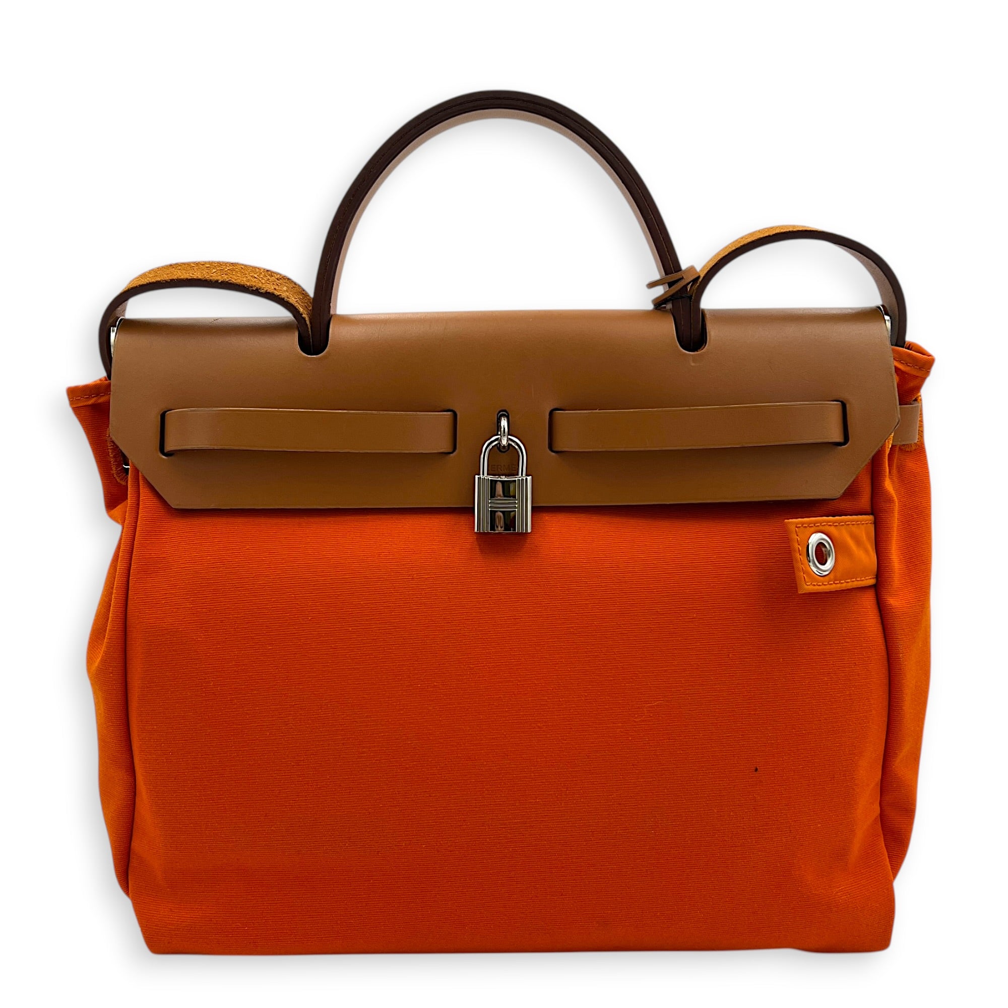 Herbag Orange in Canvas, Palladium hardware