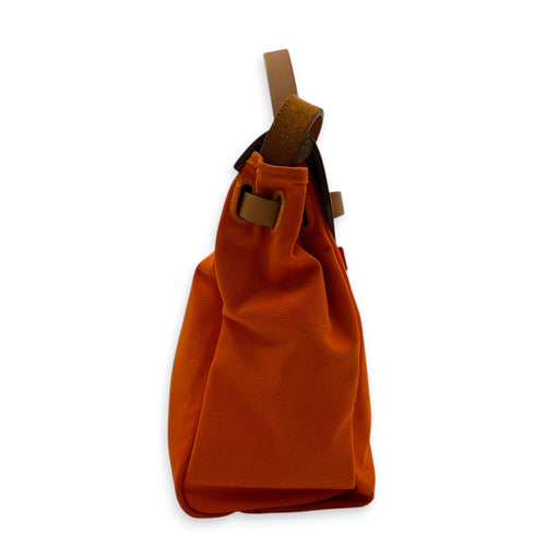 Herbag Orange in Canvas, Palladium hardware