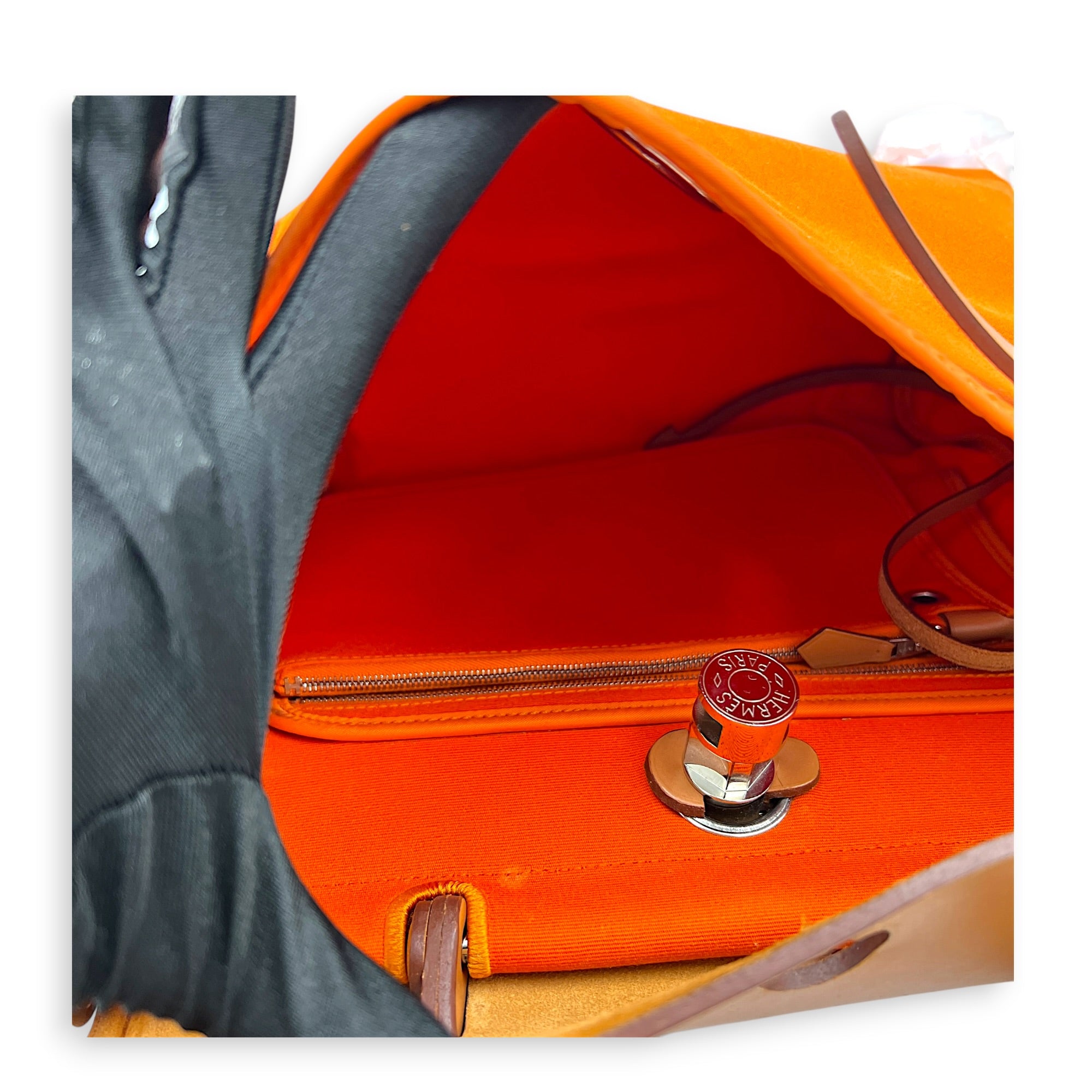 Herbag Orange in Canvas, Palladium hardware