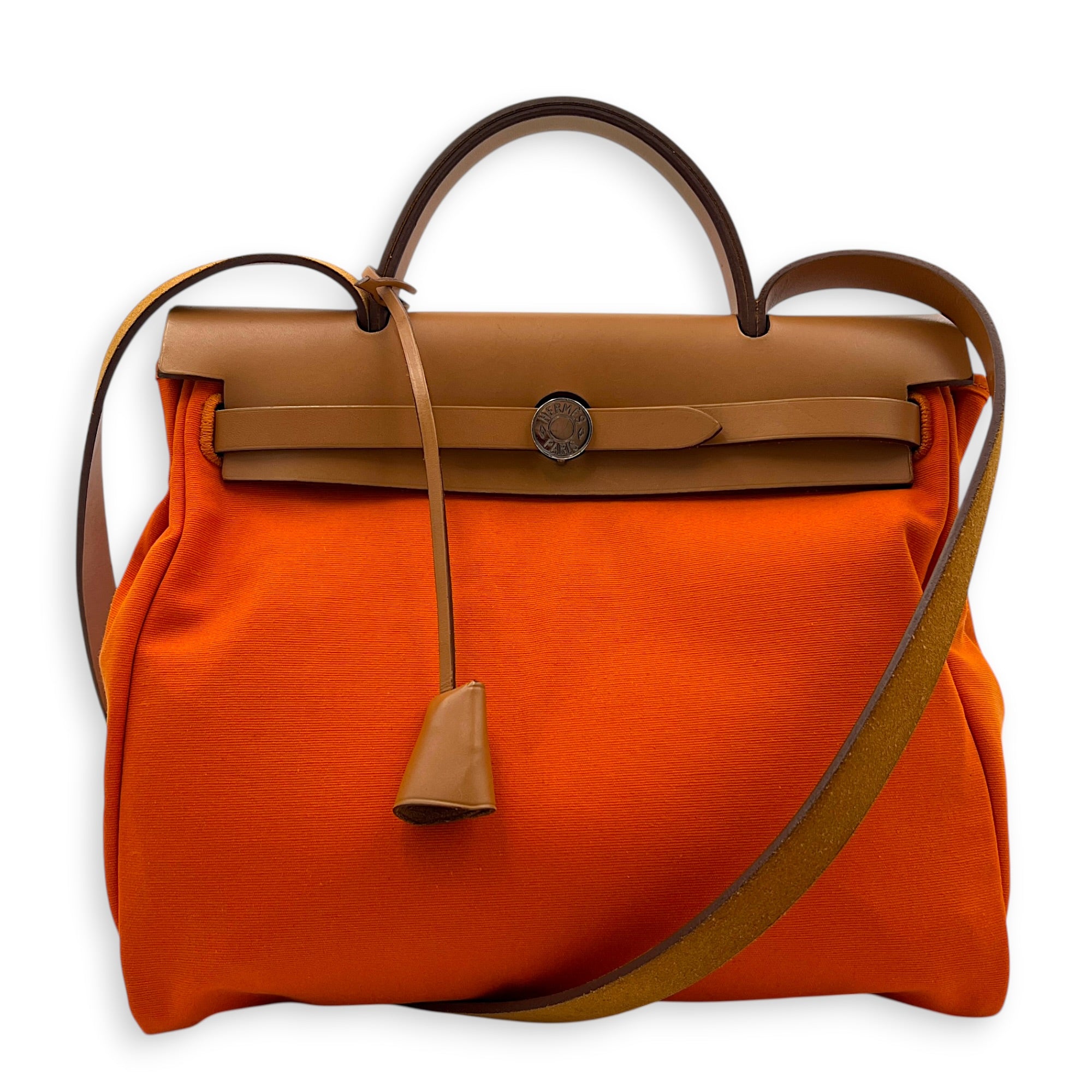 Herbag Orange in Canvas, Palladium hardware