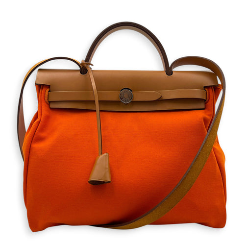 Herbag Orange in Canvas, Palladium hardware