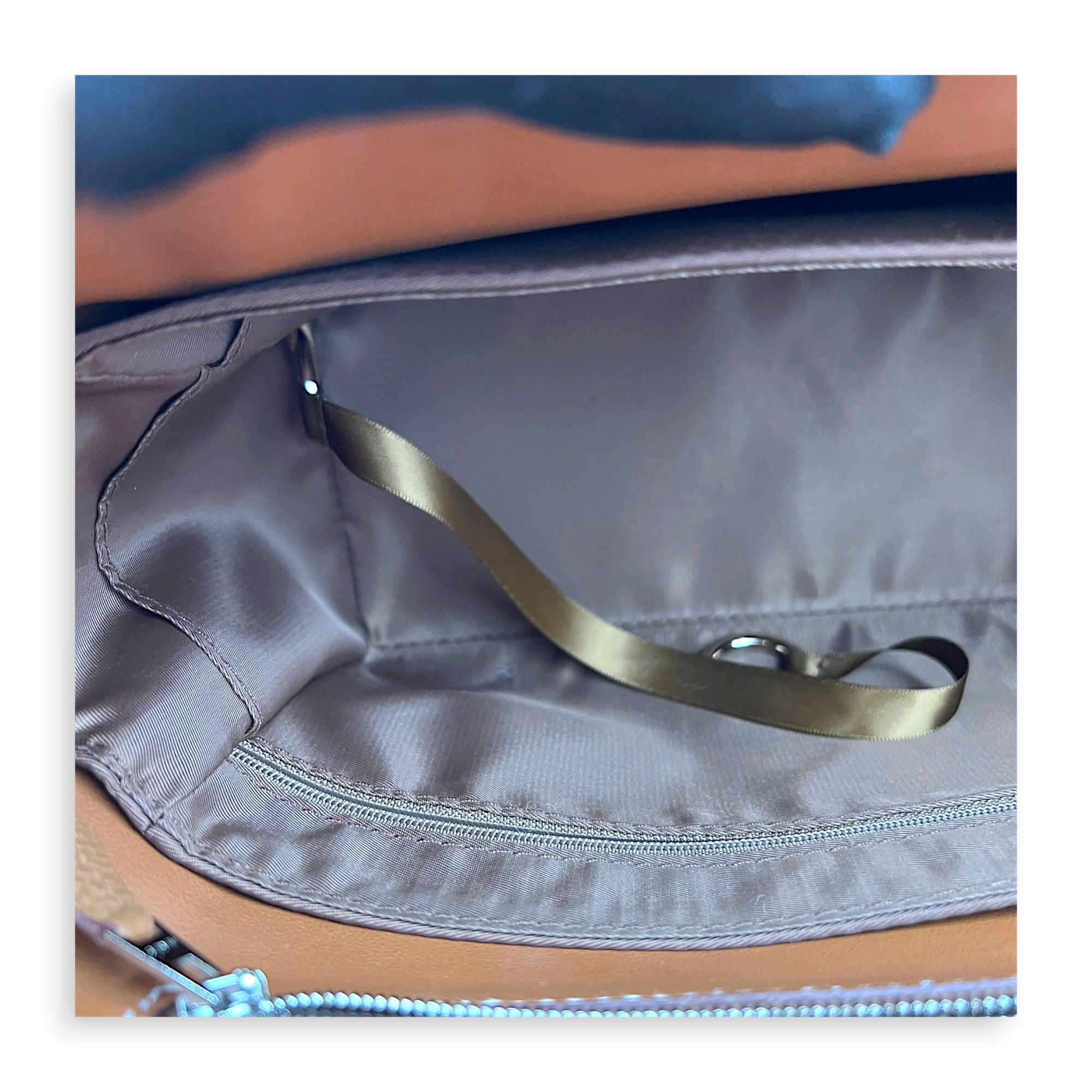 24/24 29 Gold Top Handle Bag in Togo, Palladium hardware